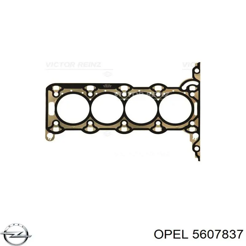 Прокладка ГБЦ 5607837 Opel