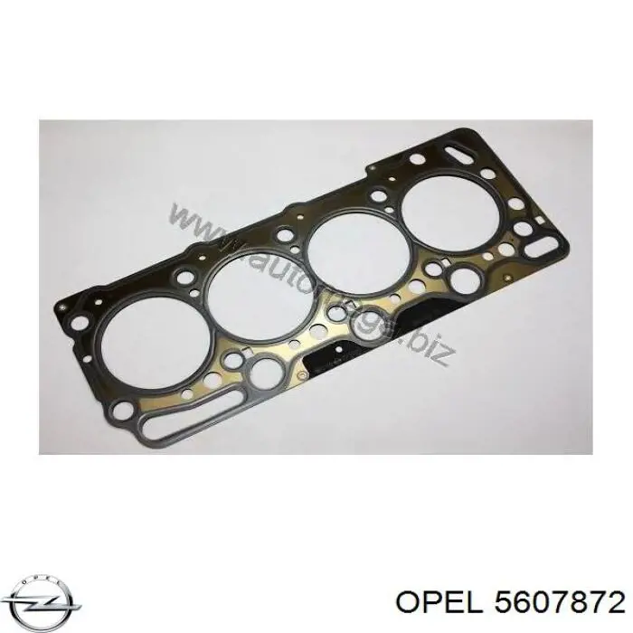 5607872 Opel прокладка головки блока циліндрів (гбц)