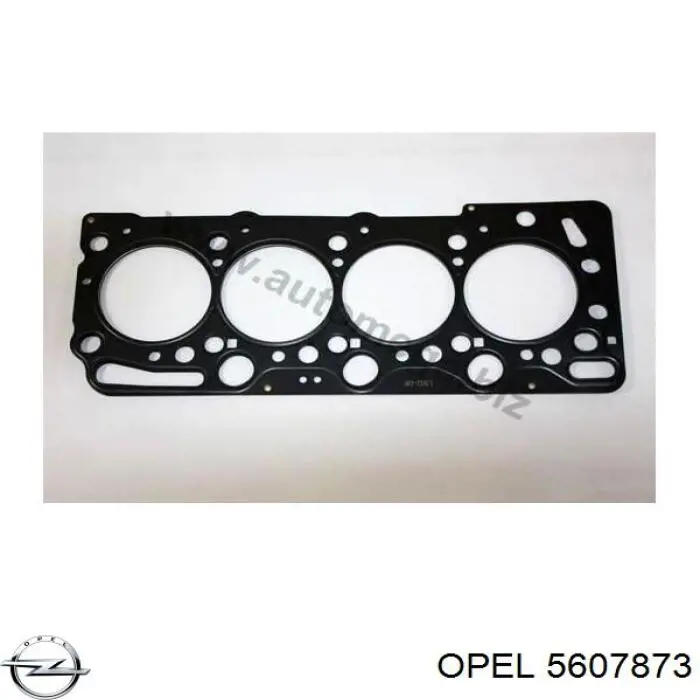 5607873 Opel прокладка головки блока циліндрів (гбц)