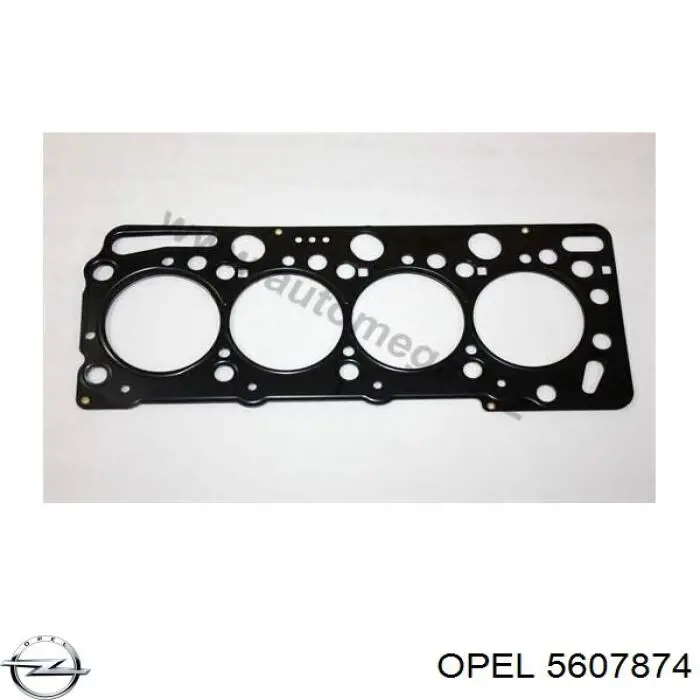 5607874 Opel прокладка головки блока циліндрів (гбц)
