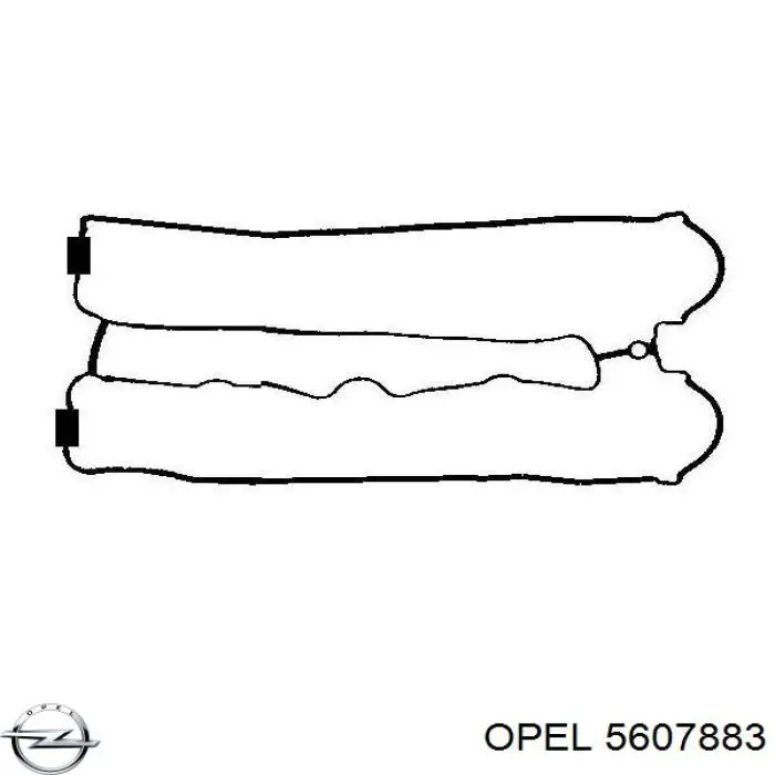5607883 Opel прокладка клапанної кришки двигуна