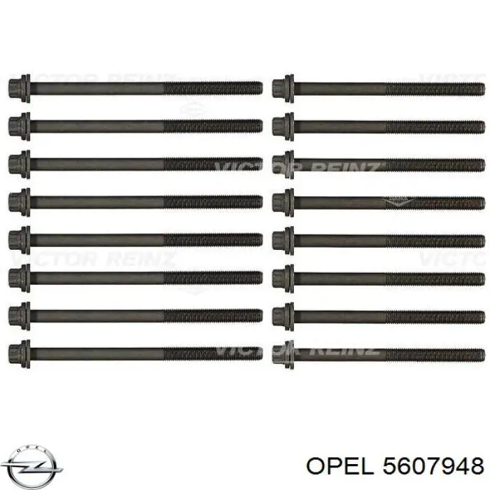 Болт головки блока циліндрів, ГБЦ Opel 5607948 ціна, від 6.09 USD