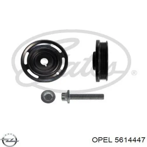 Шків колінвала (демпфер ) Opel 5614447 ціна, від 31.12 USD