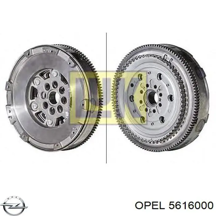 Купити 5616000 Opel Маховик із зубчастим ободом в зборі