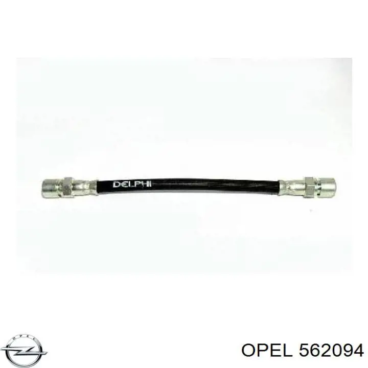 562094 Opel шланг гальмівний задній