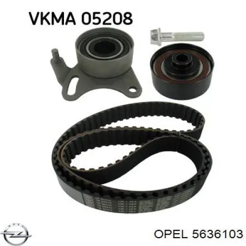 Зубчастий ремінь Opel 93192779 ціна, від 71.65 USD