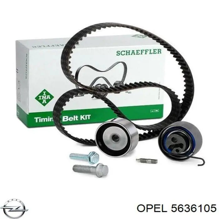 Зубчастий ремінь Opel 5636105 ціна, від 36.30 USD