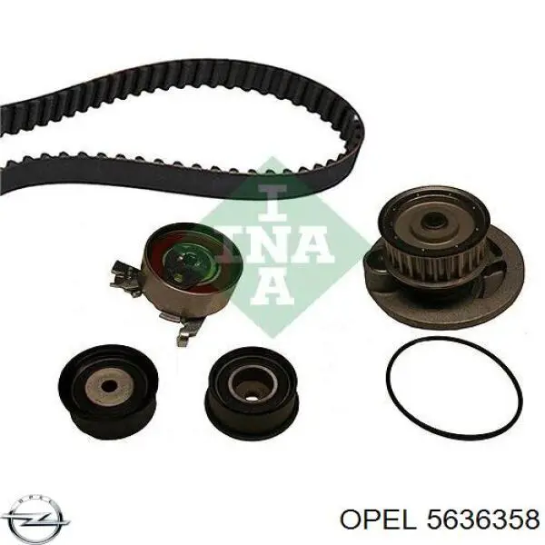 5636358 Opel Ремінь двигуна