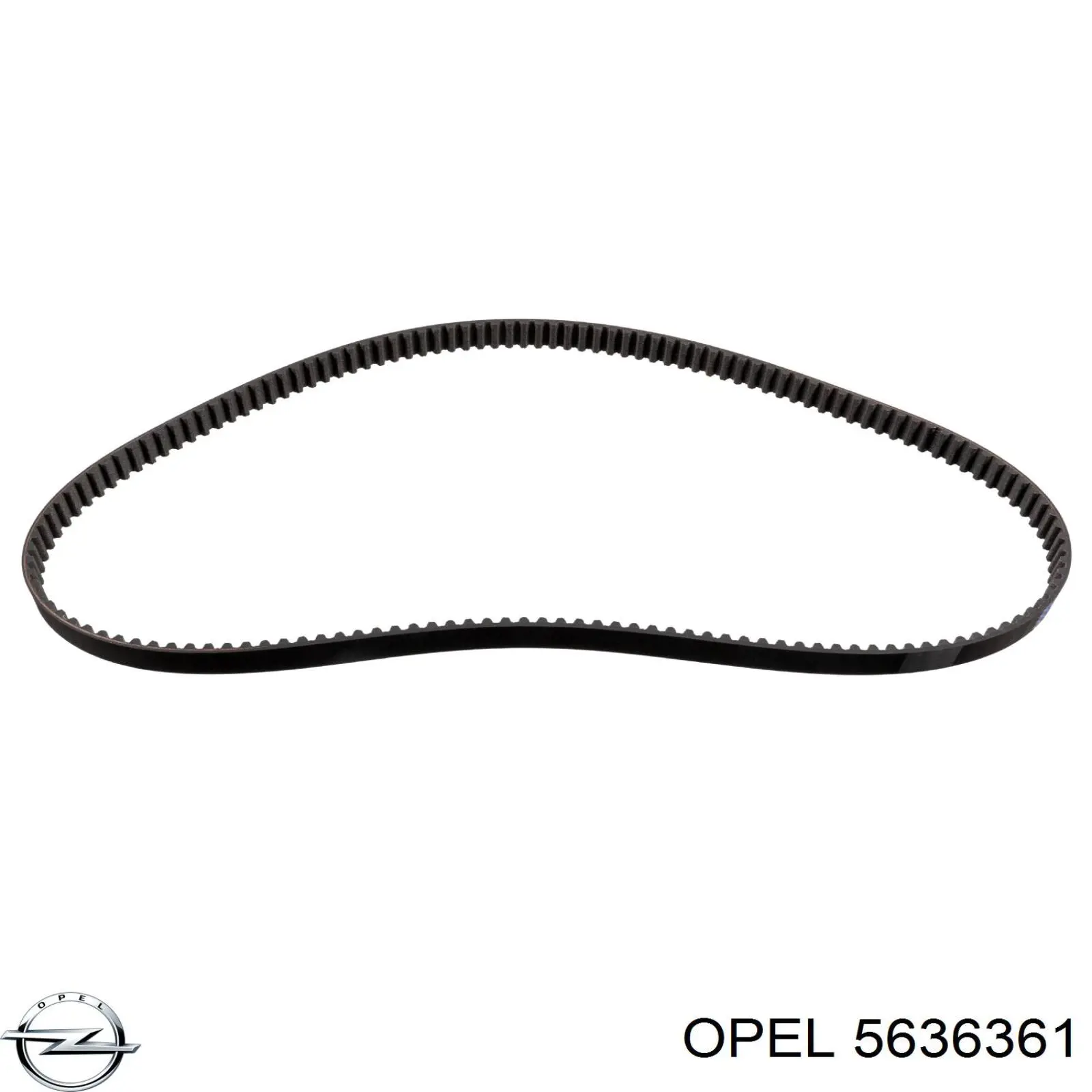 Зубчастий ремінь Opel 5636361 ціна, від 11.25 USD