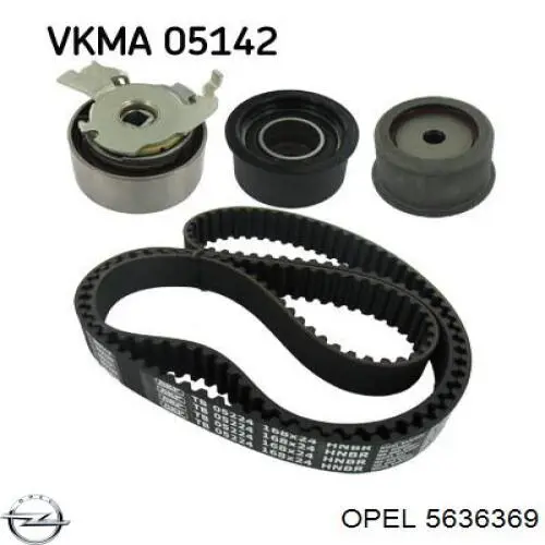 Ремінь ГРМ 5636369 Opel