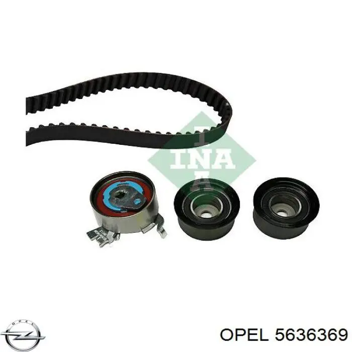 5636369 Opel Ремінь двигуна