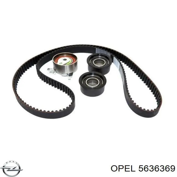 Зубчастий ремінь Opel 5636369 ціна, від 13.08 USD