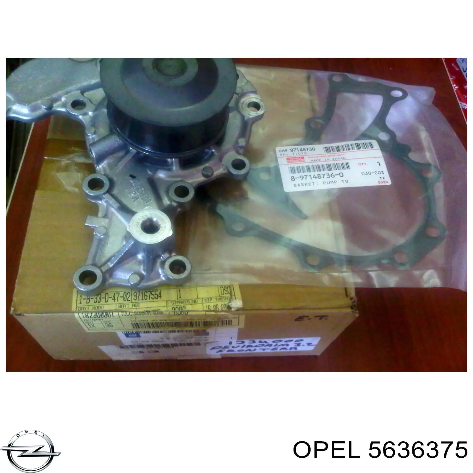 Зубчастий ремінь Opel 5636375 ціна, від 24.96 USD