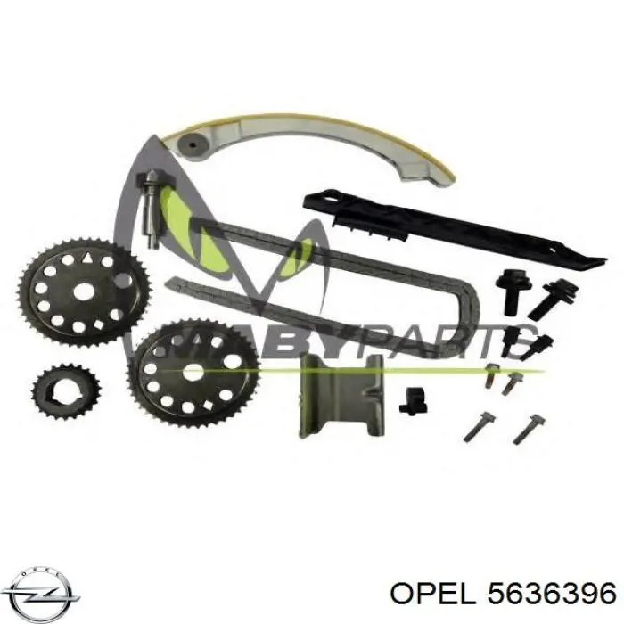 5636396 Opel ланцюг грм, розподілвала