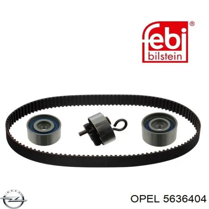 5636404 Opel ролик натягувача ременя грм