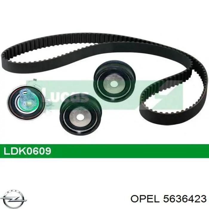 Ролик паразитний ГРМ 5636423 Opel