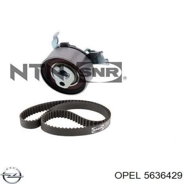 Ролик натяжителя ременя газорозподілу Opel 5636429 ціна, від 23.49 USD