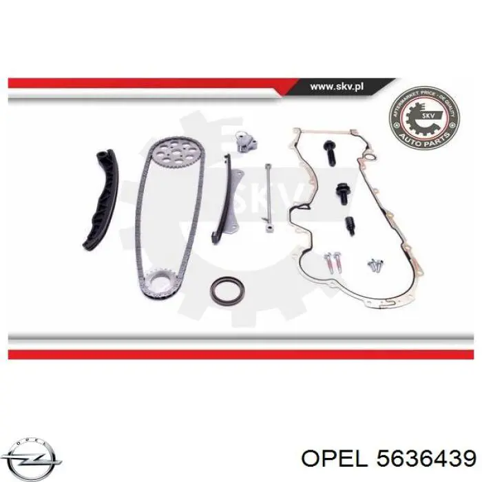 Купити 5636439 Opel Зірка колінчастого вала