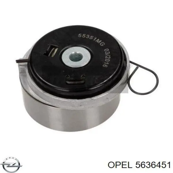 Ролик натяжителя ременя газорозподілу Opel 5636451 ціна, від 49.49 USD