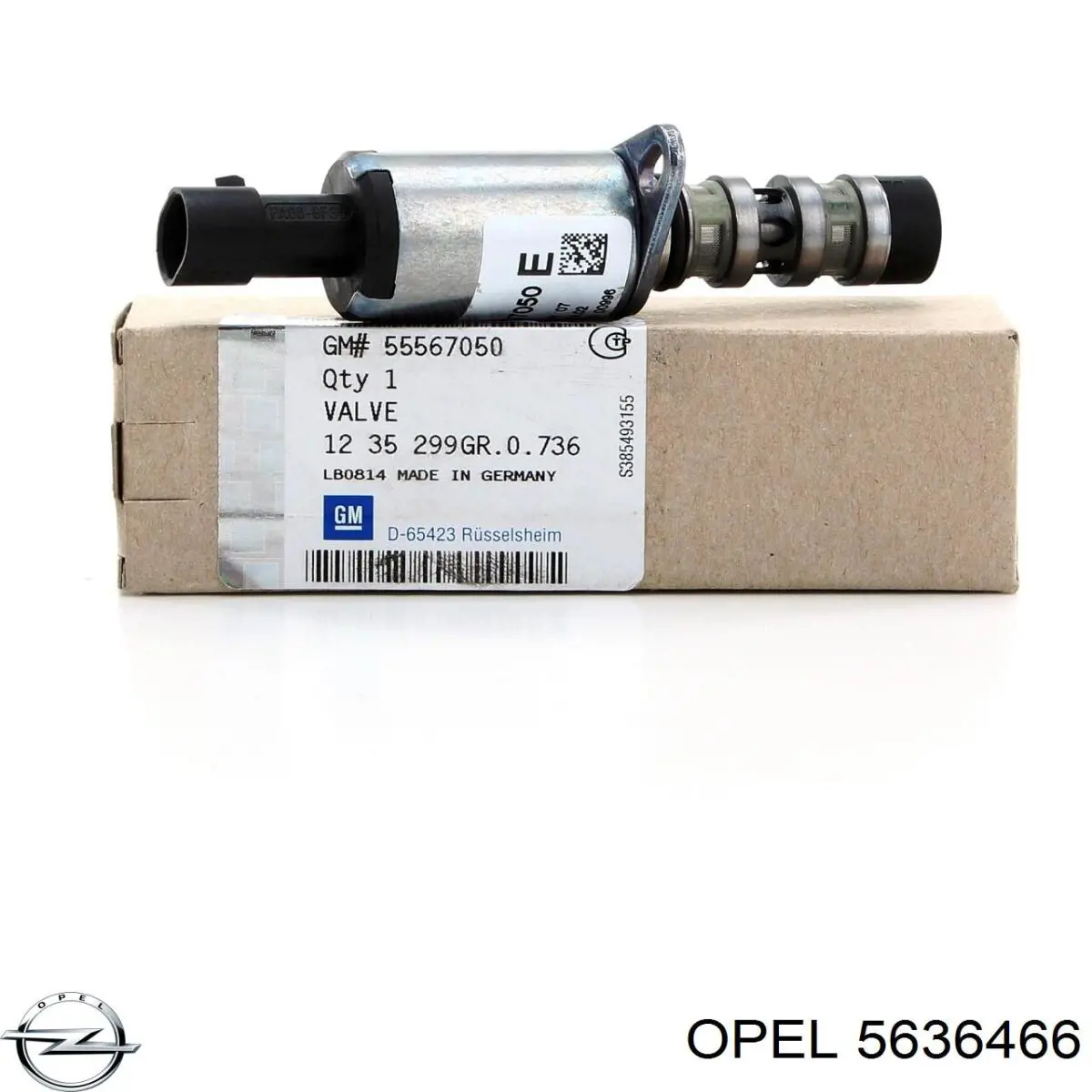 Зірка-шестерня розподільного валу двигуна, впускного Opel 5636466 ціна, від 108.72 USD
