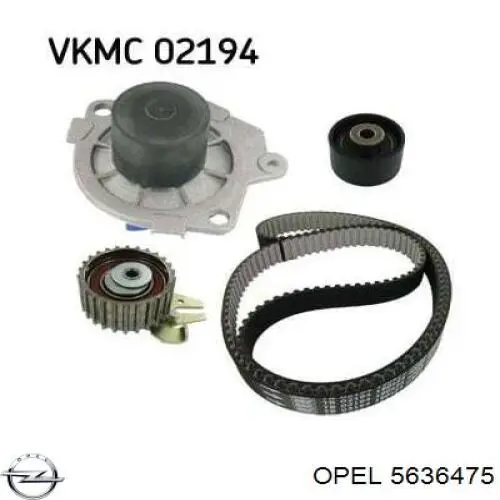 Ролик ГРМ Opel 5636475
