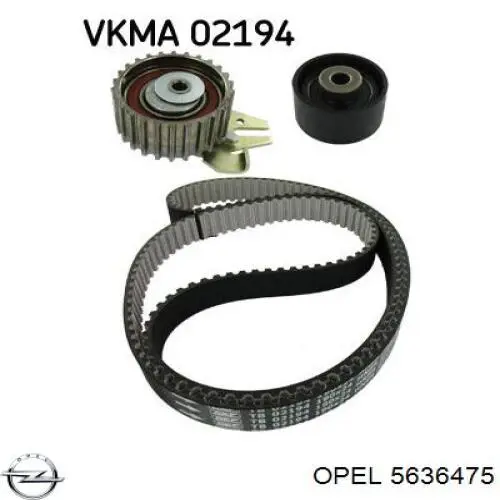 Ролик натяжителя ременя газорозподілу Opel 5636475 ціна, від 20.88 USD