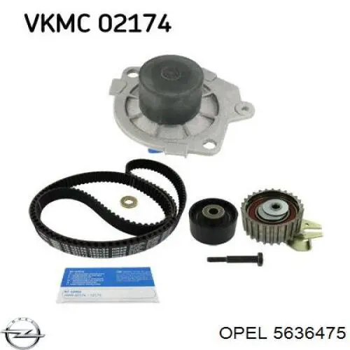 Купити 5636475 Opel Натяжний ролик