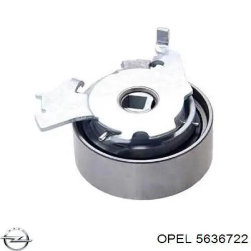 Ролик натягувача ременя ГРМ 5636722 Opel