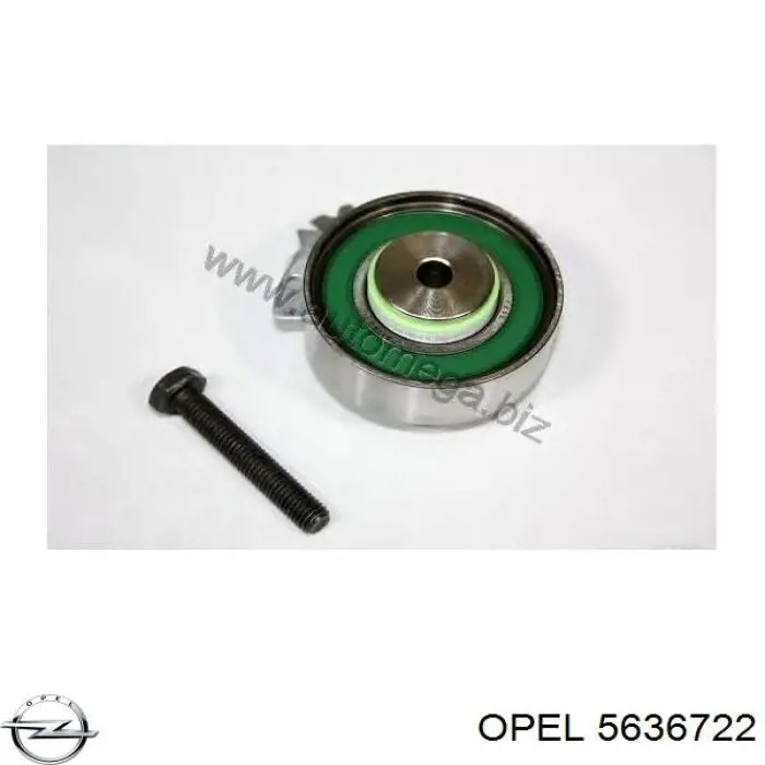 Ролик натяжителя ременя газорозподілу Opel 5636722 ціна, від 14.54 USD
