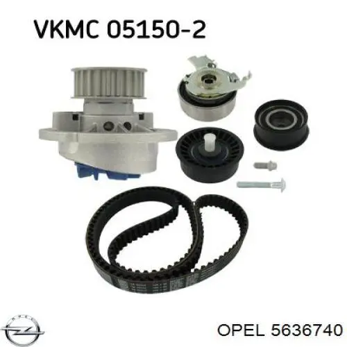 Купити 5636740 Opel Натягувач ременя ГРМ
