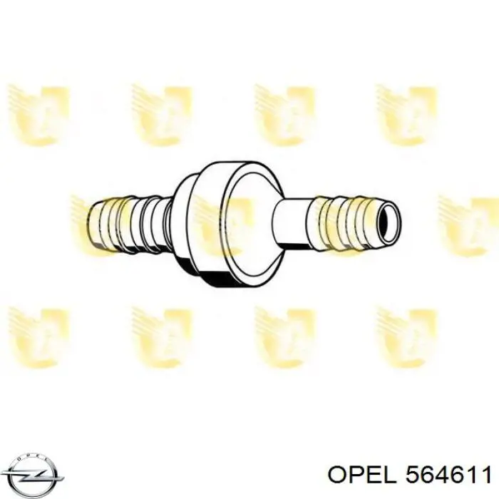 Клапан гальмівної системи Opel 564611 ціна, від 2.73 USD