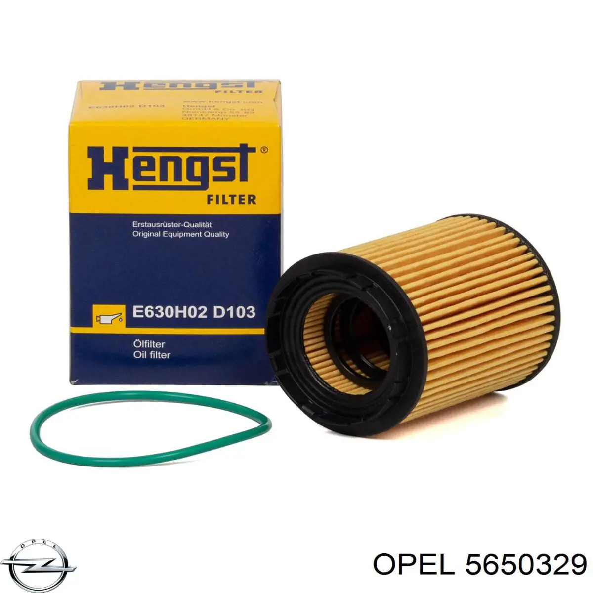 Масляний фільтр двигуна Opel 5650329 ціна, від 4.16 USD