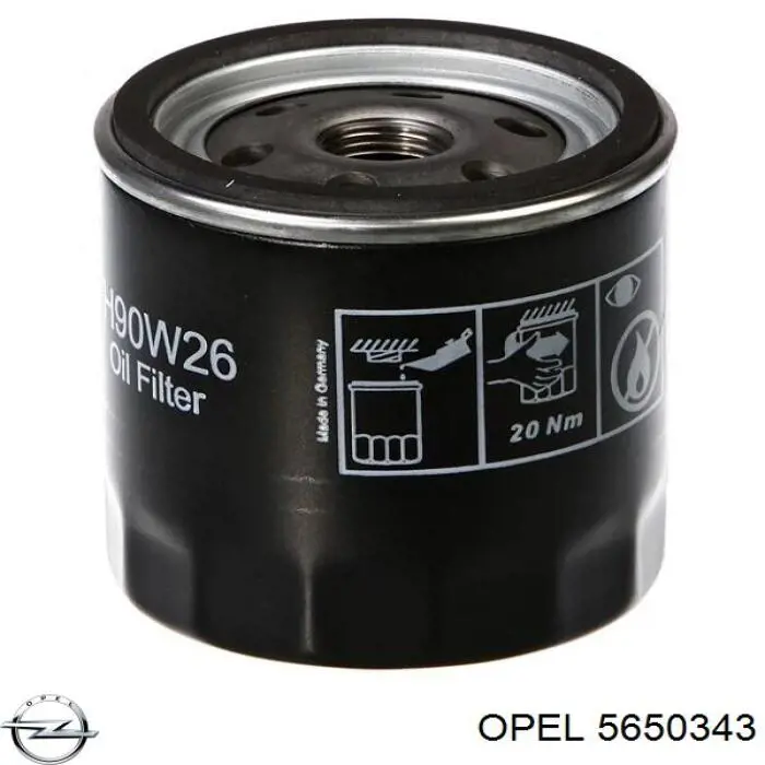 Купити 5650343 Opel Корпус масляного фільтра