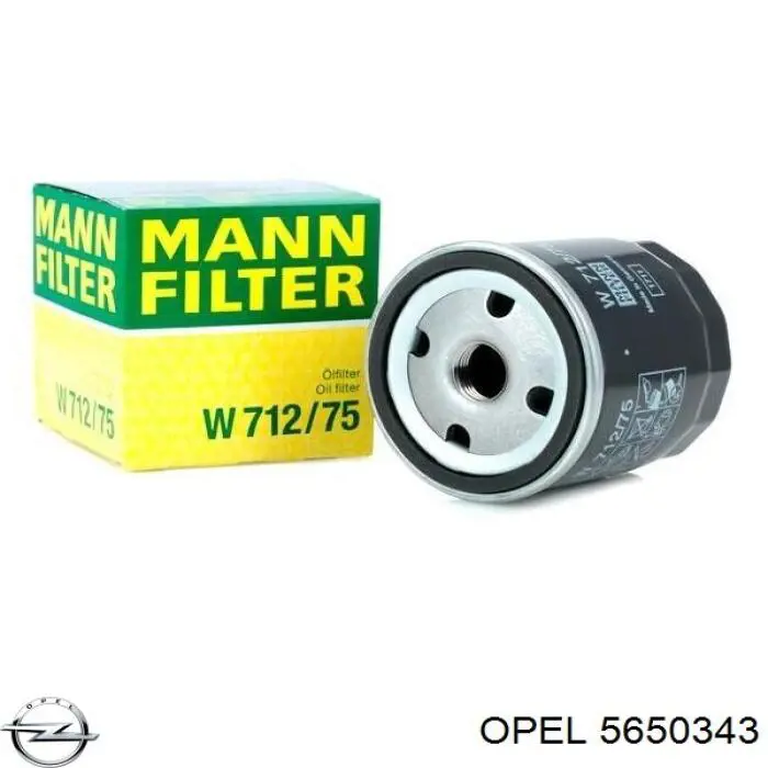 Корпус масляного фільтра Opel 5650343 ціна, від 3.21 USD