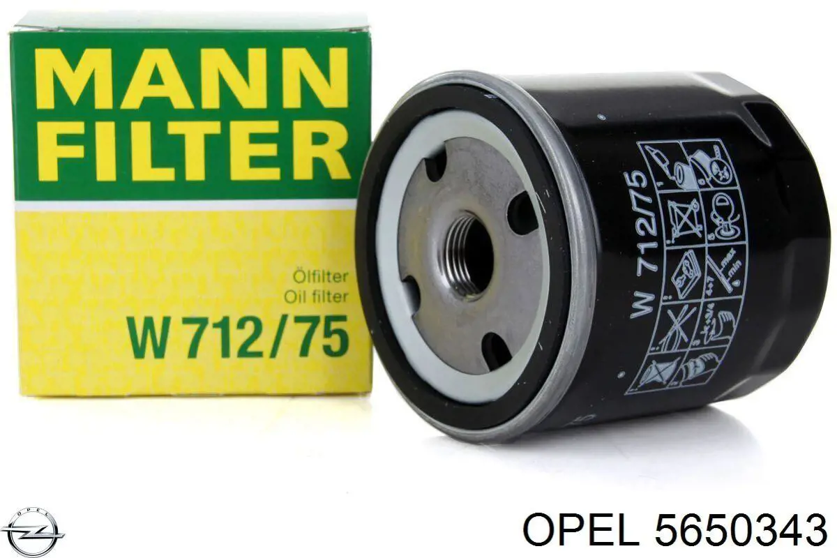 Корпус масляного фільтра Opel 5650343 ціна, від 3.21 USD