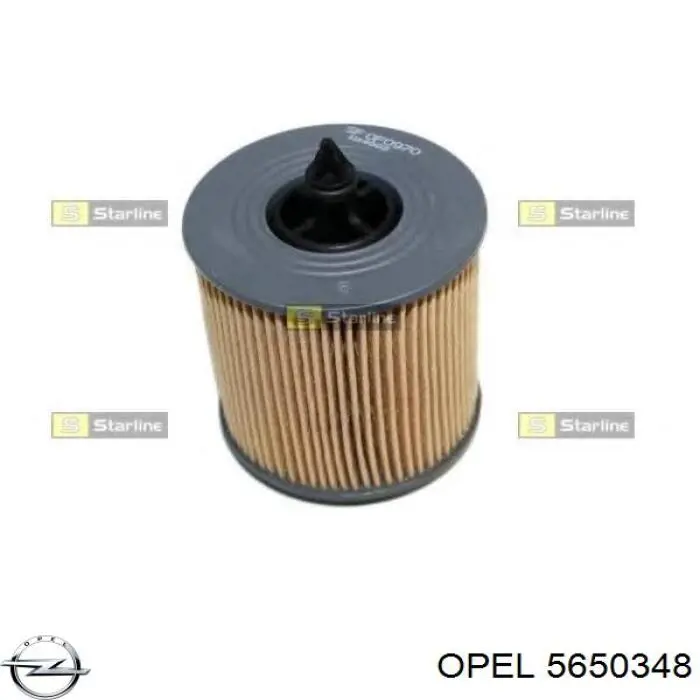 5650348 Opel фільтр масляний