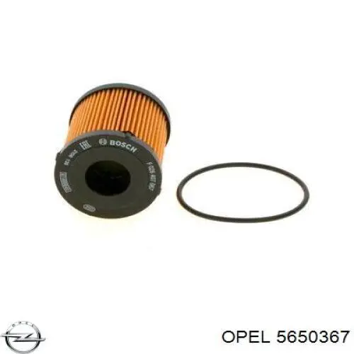 Купити 5650367 Opel Фільтр очищення масла відцентровий