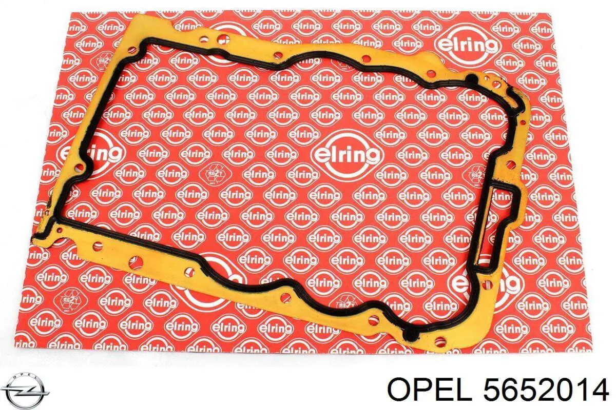 Прокладка піддону картера двигуна, нижня 5652014 Opel