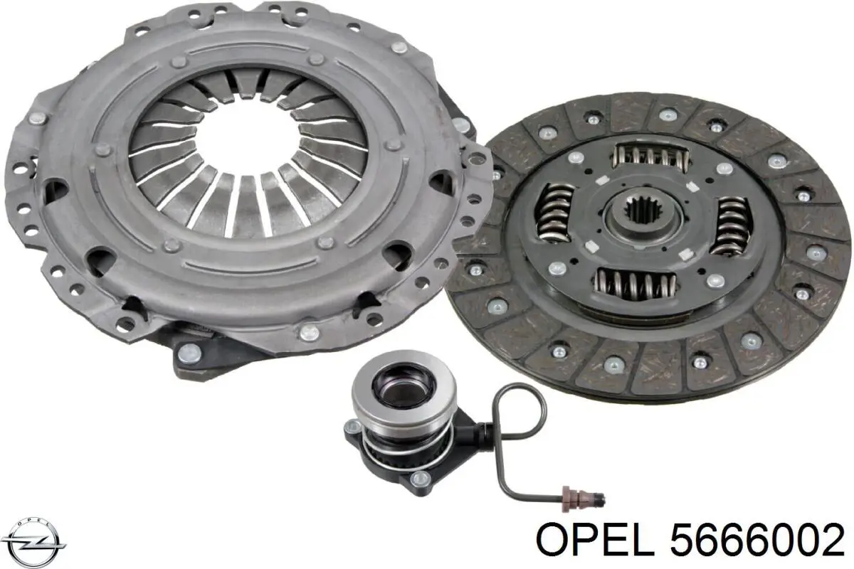 5666002 Opel Зчеплення в зборі