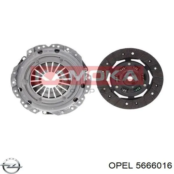 Пелюстковий кошик зчеплення Opel 5666016 ціна, від 62.43 USD