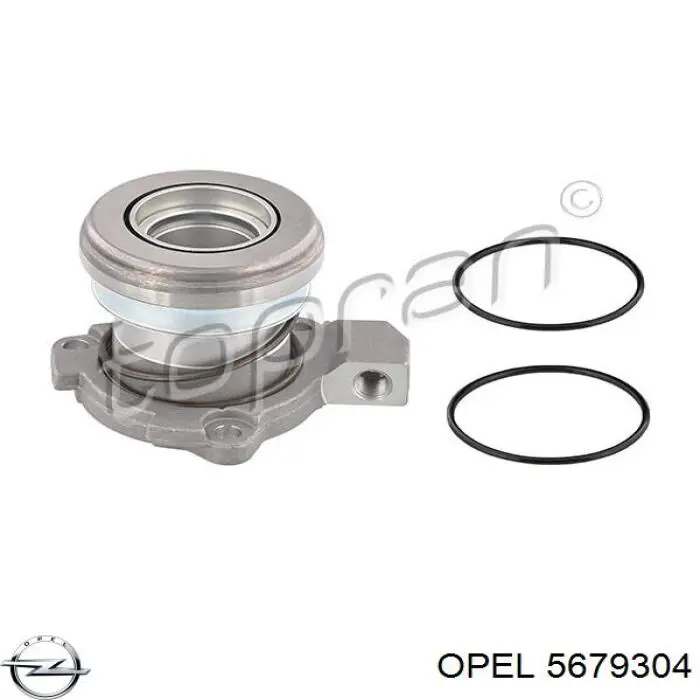 Купити 5679304 Opel Робочий циліндр зчеплення в зборі з витискним підшипником
