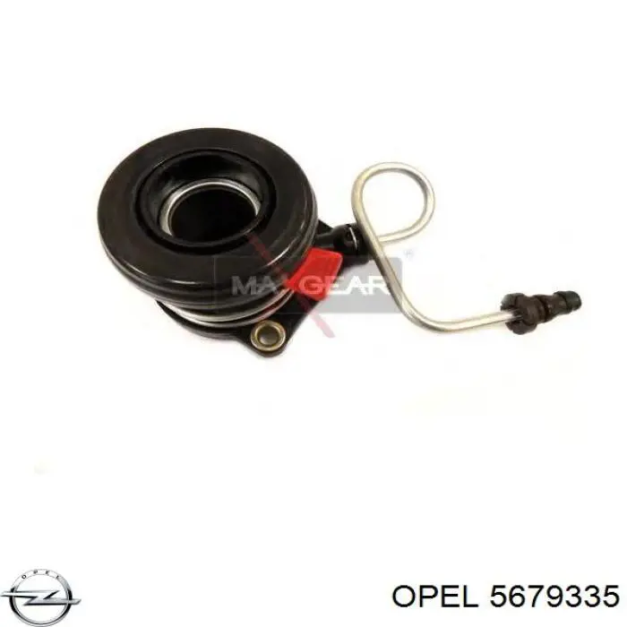 5679335 Opel Робочий циліндр зчеплення в зборі з витискним підшипником