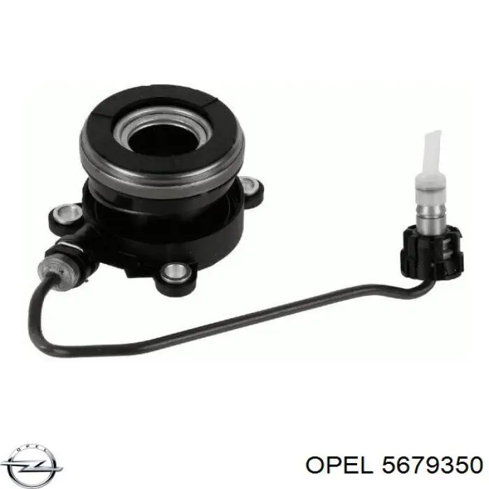 5679350 Opel робочий циліндр зчеплення в зборі з витискним підшипником
