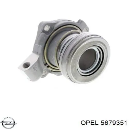 Робочий циліндр зчеплення в зборі з вижимним підшипником Opel 5679351