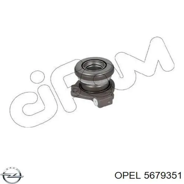 Купити 5679351 Opel Робочий циліндр зчеплення в зборі з витискним підшипником