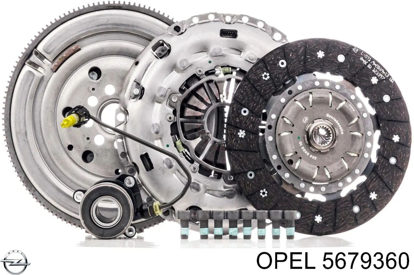 Робочий циліндр зчеплення в зборі з витискним підшипником Opel 5679360 ціна, від 53.70 USD