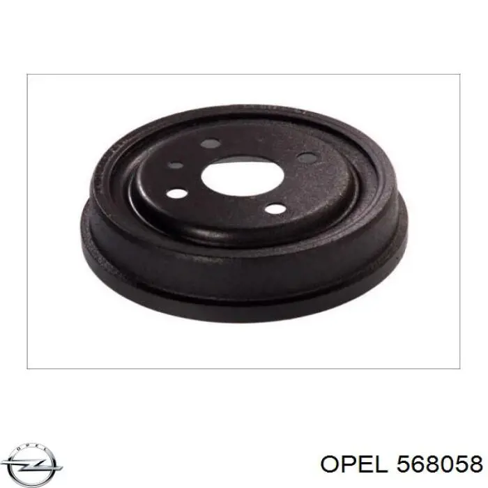 Купити 568058 Opel Барабан гальмівний задній
