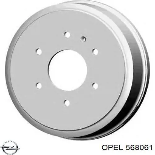 Купити 568061 Opel Барабан гальмівний задній