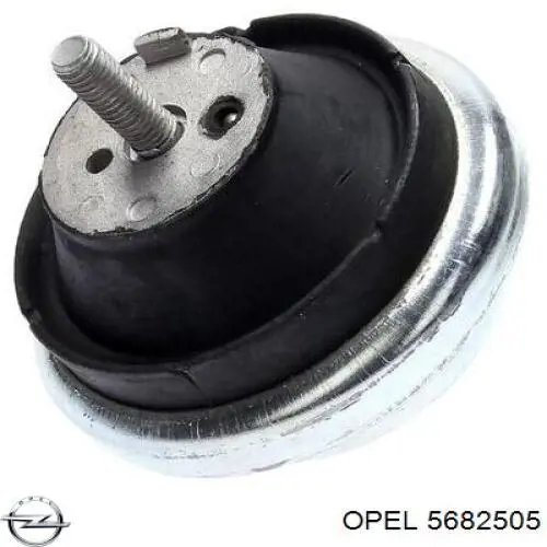 Подушка (опора) двигуна, передня 5682505 Opel