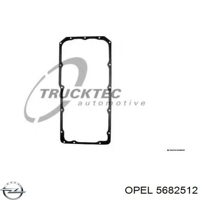 Подушка трансмісії (опора коробки передач) 5682512 OPEL